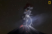 'The Power of Nature' depicting the eruption of Colima Volcano in Mexico on December 13 2015, took 1st Place in the Nature Category and was the overall Grand Prize winner.