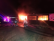 A Sebokeng school was torched the night before schools were set to open