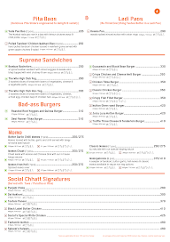 Boss Burger menu 8