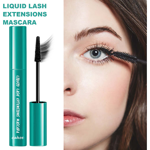 Title 3, Black Curly Long Thick Mild Smear-proof Makeup ...