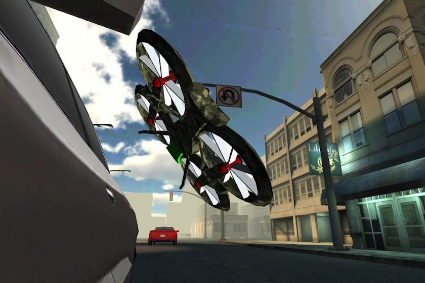 City Drone Racing Simulator Screen 3