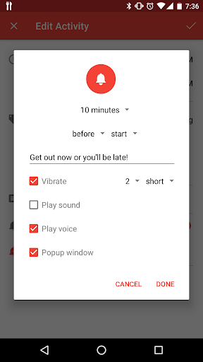 TimeTune, Your Daily Schedule