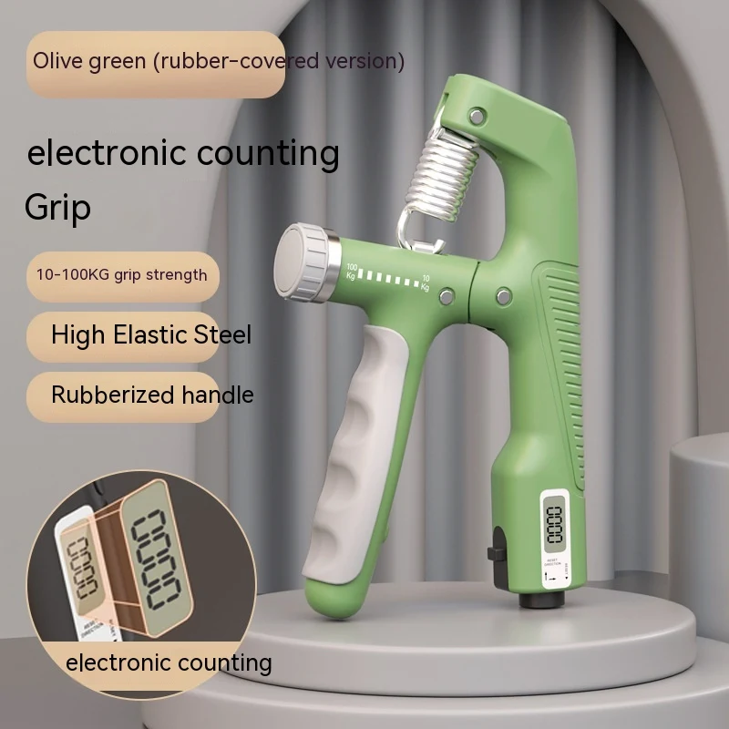 Entraîneur de Mains Ajustable Spring Grip Renforcement Musculaire des Bras Poignets et Doigts Fitness Améliore la Force et l'Endurance