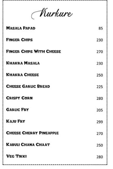 Cafe Co2 Resto Lounge menu 