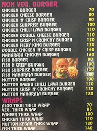 Burger Point menu 2