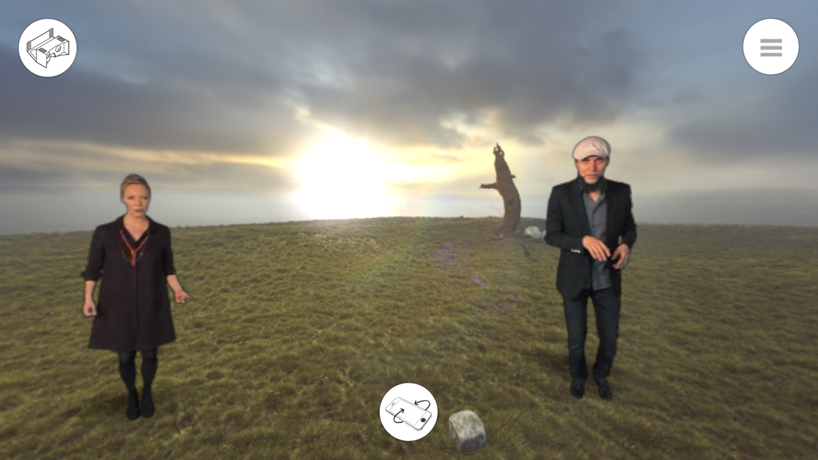    SLIXS VR 360° music experiment- screenshot  