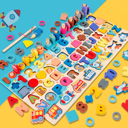 Title 7, Childrens Magnetic Fishing Toys Intelligence D...
