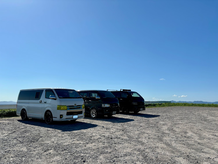 ハイエースのイケガレミーティング・MYACE函館・城岱スカイラインに関するカスタム事例の投稿画像9枚目