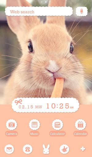 Cute Theme-Rabbit's Lunch- 1.0.0 Windows u7528 5