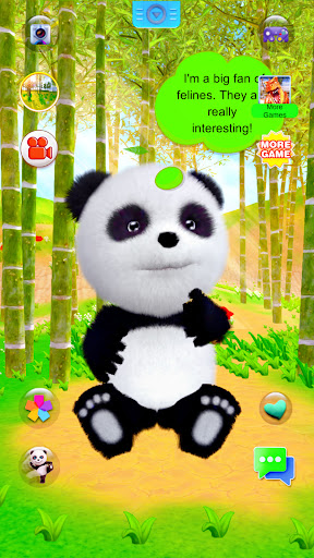 Screenshot Talking Panda