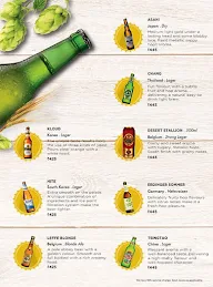 The Beer Cafe menu 1