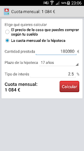 Calculadora Hipotecas Screenshots 0