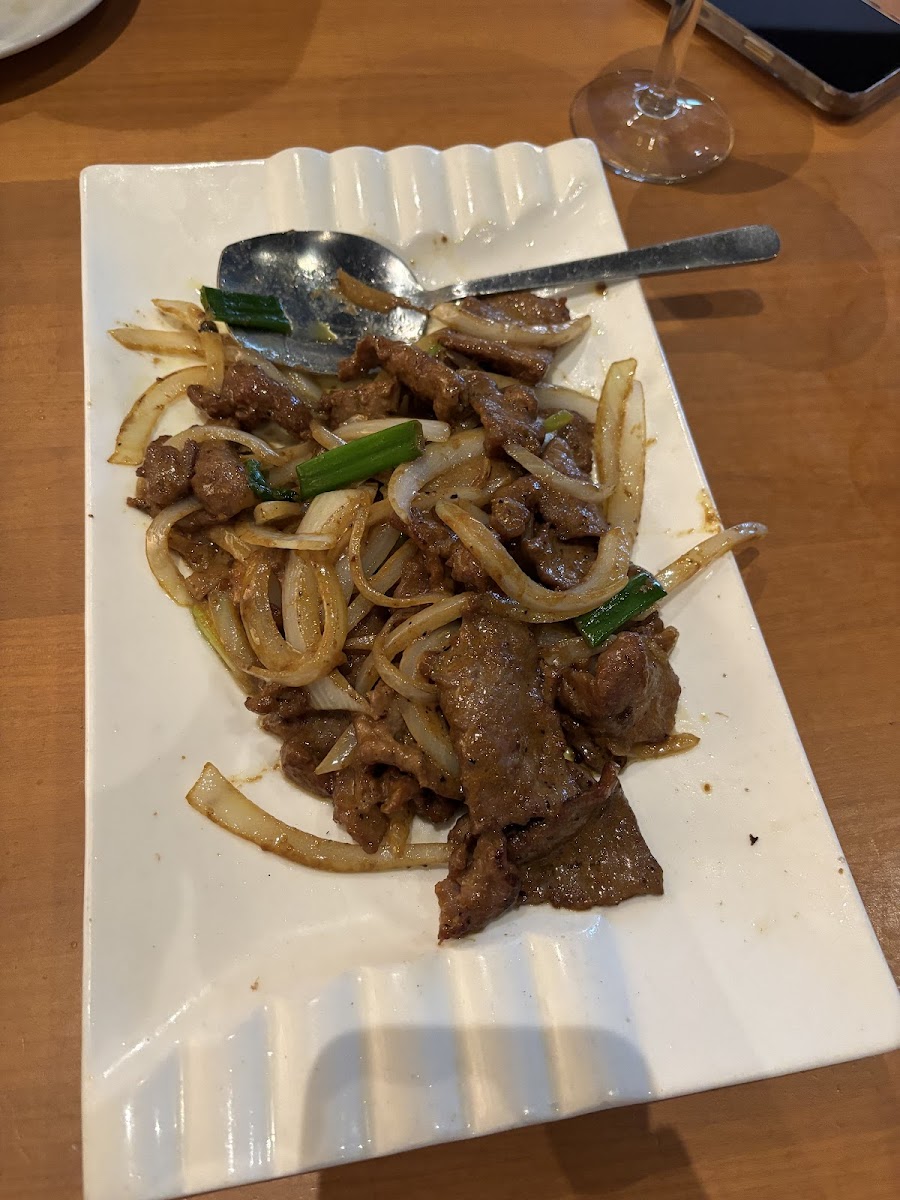 Mongolian beef