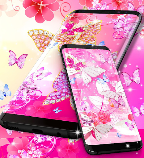 Download Download Diamond Butterfly Pink Live Wallpaper Free For Android Diamond Butterfly Pink Live Wallpaper Apk Download Steprimo Com