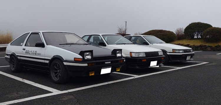 スプリンタートレノの日箱朝練・大観山駐車場・しとどの窟・味噌ラーメンに関するカスタム事例の投稿画像4枚目