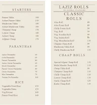 Laziz Rolls menu 2