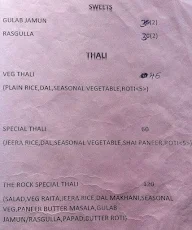 The Rock Restaurant menu 1