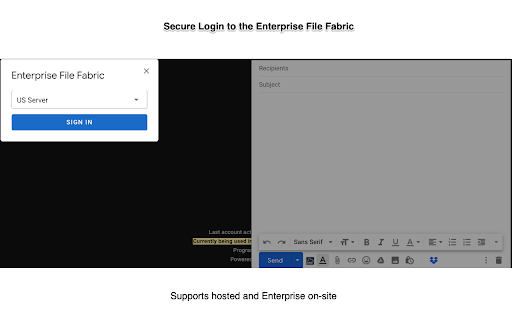 File Fabric GMail Extension