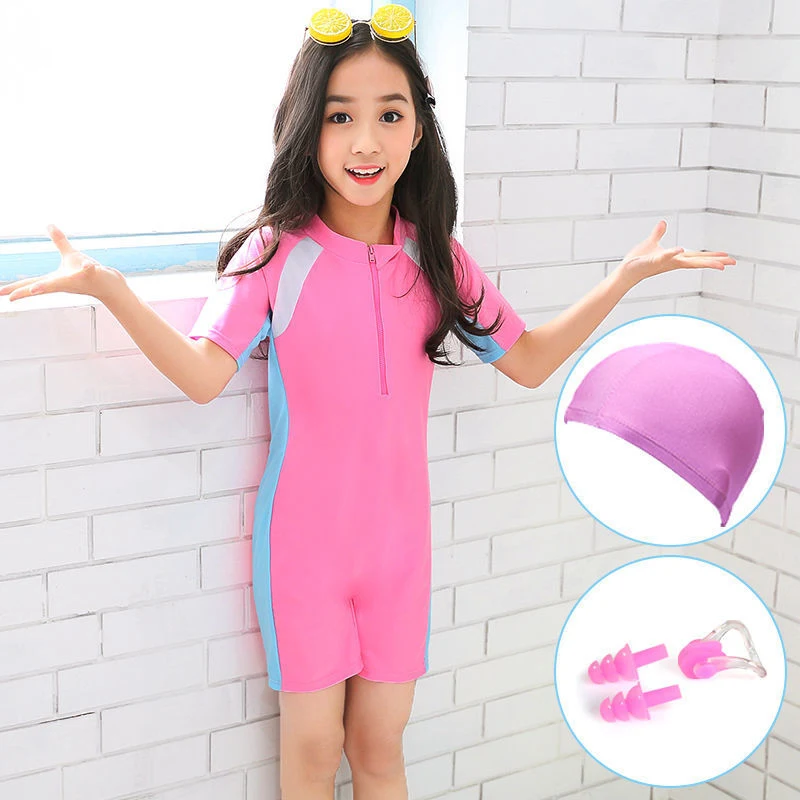 Maillot de bain une pièce enfant protection solaire UPF 50+ Confortable et sûr pour nager et jouer Protège du soleil toute la journée