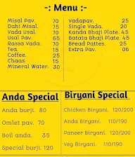 Ghati Fast Food menu 1