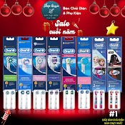 Vỉ 2 Đầu Bàn Chải Điện Oral - B Braun - Đủ Loại Đầu Thay Thế Bàn Chải Oral - B Cho Người Lớn Và Trẻ Em