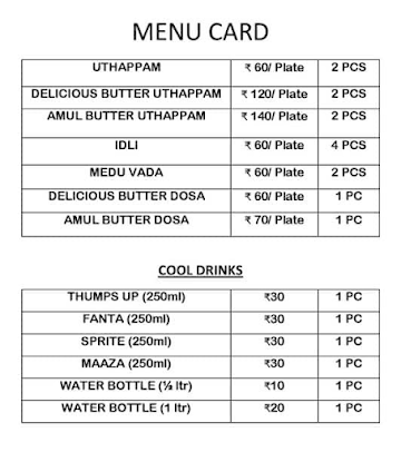 Jai Mata Di Fast Food menu 