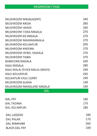 Veg Affairs menu 5