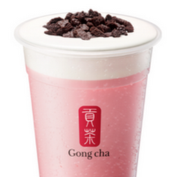 Strawberry Oreo Milk Foam Milk Tea