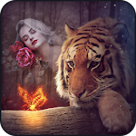 Cover Image of Baixar Tiger Photo Frame & Editor | Wild Animals Frames 1.0 APK