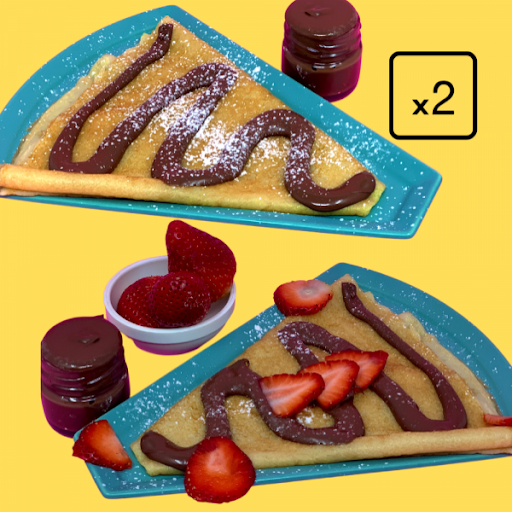 Any 2 Mini Crepes