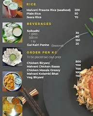 Archie's Kitchen The Taste Of Malvan menu 1