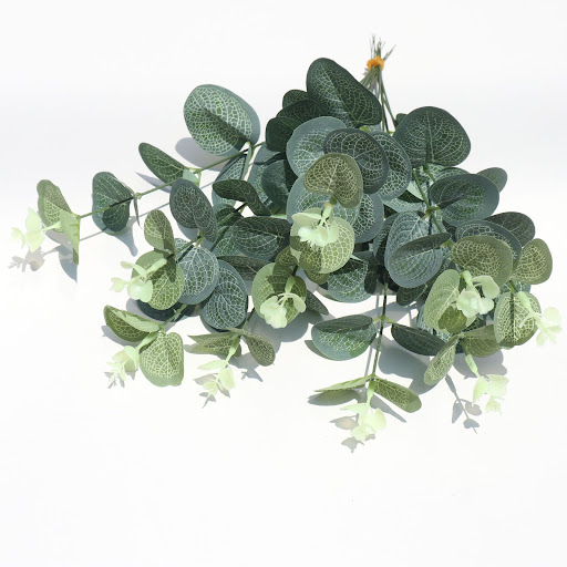 Title 1, Potted Flower Arrangement with Leaf Green and M...