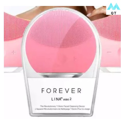 Máy Rữa Mặt Cầm Tay Massage Mini Rung Tạo Bọt Forever Tặng Kèm Dây Sạc Bh 3T