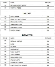 Vaibhav Food Court menu 6