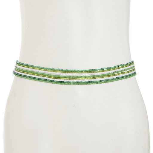 Title 21, Beach Bikini Bead Waist Chain Contrast Color St...