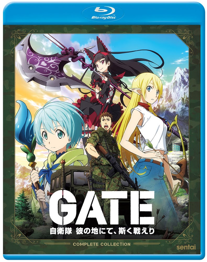 DVD Japan Anime GATE Jieitai Kanochi Nite, Kaku Tatakaeri Season 1+2  English Sub