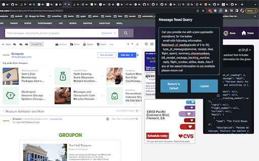 ChatGPT for Yahoo Mail