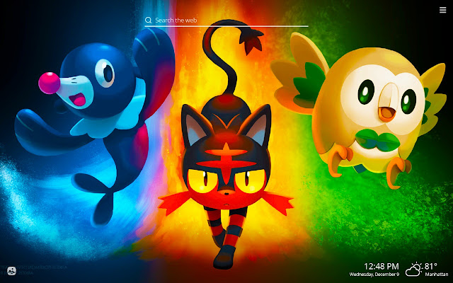 Pokemon Sun Moon Wallpapers New Tab Theme