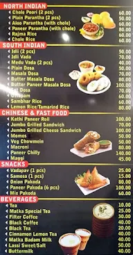 Dakshin Cafe menu 1