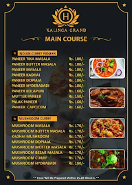 Kalinga Grand menu 5