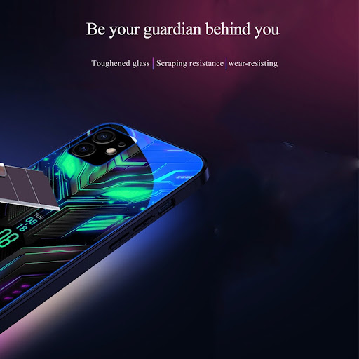 Title 6, Racing Car Creative Style Light Phone Case. Ill...