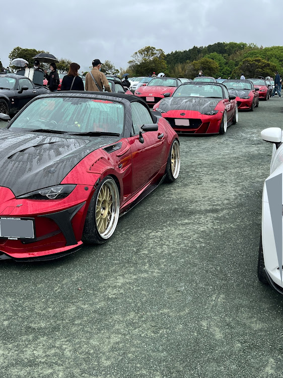 ロードスターのロードスタージャンボリー2022・レーシングオレンジ・NDロードスター・30周年記念車に関するカスタム事例の投稿画像8枚目
