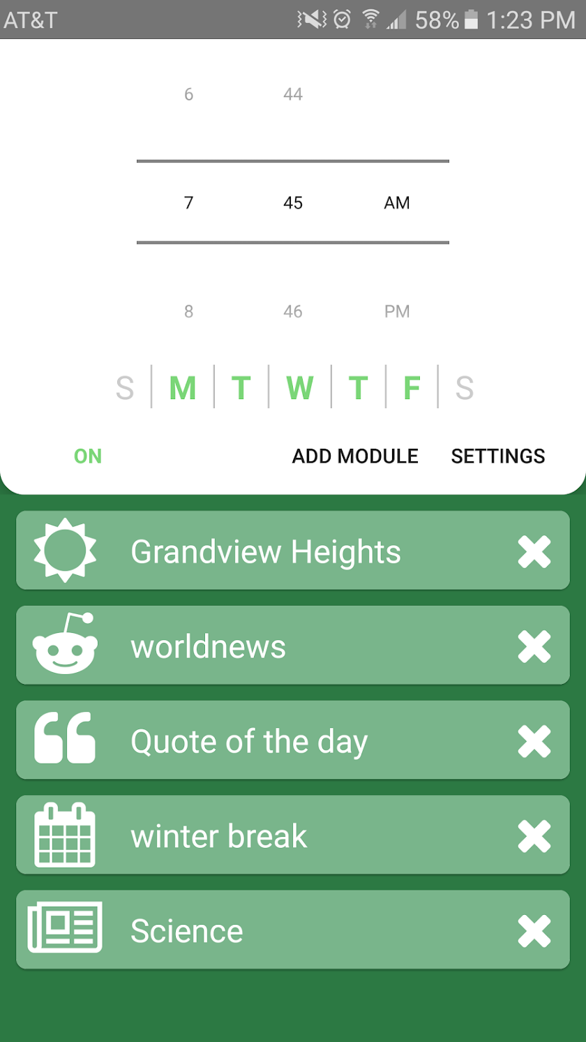 Clockwise Pro Screen 1