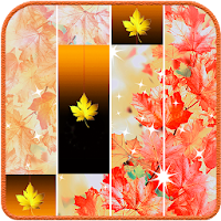 Autumn Piano Fall Tiles : Leaf Trees Wind Game