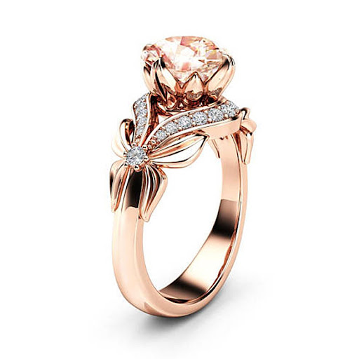 Title 2, Micro Diamanten Strik Ring, een sierlijk sieraa...