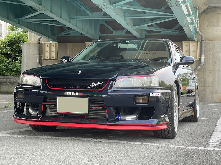 スカイラインの我慢出来ず洗車・堺浜ゆるゆるグダグダオフ会に関するカスタム事例の投稿画像1枚目
