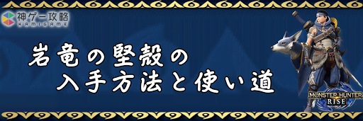 岩 竜 の 堅 殻