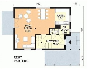 WB-3388 - Rzut parteru