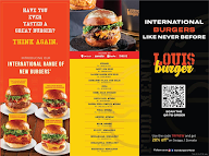 Louis Burger menu 2