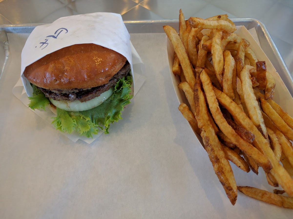 Gluten-Free Fries at The Stand Arcadia Burger Shoppe